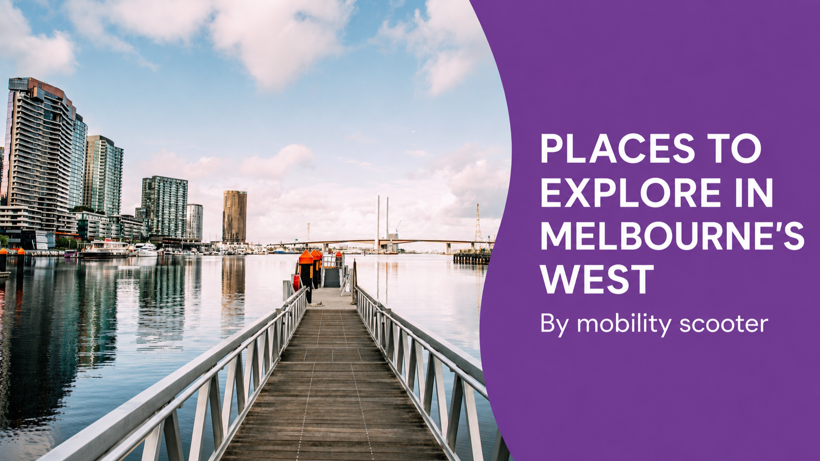 Places to explore by mobility scooter in Melbourne’s west