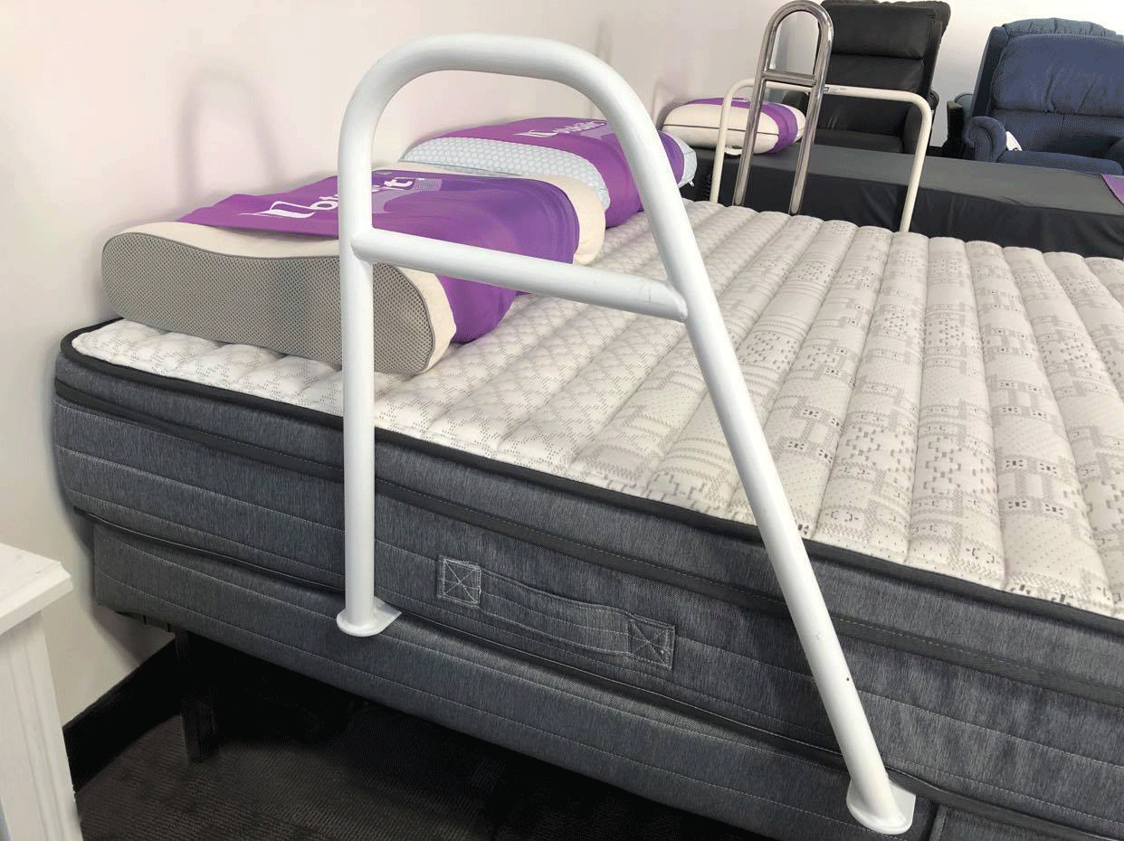 Angled Heavy Duty Bed Rail