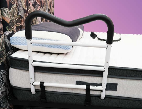 Bed Rail with Straps