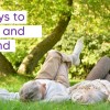 relax and unwind meaning